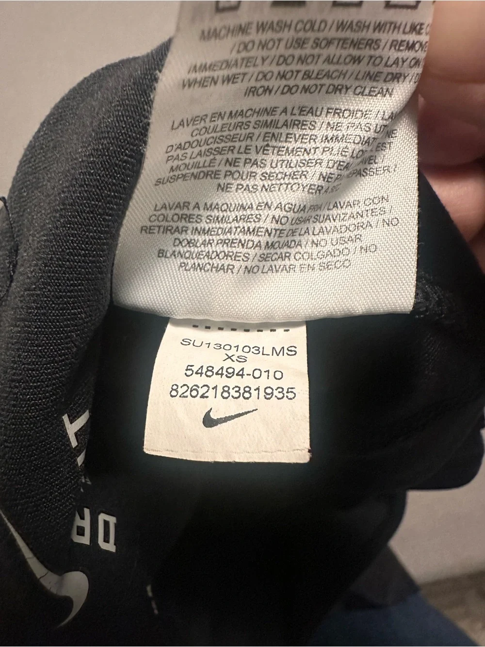 Nike‎ Women’s Black Athletic Cropped Leggings